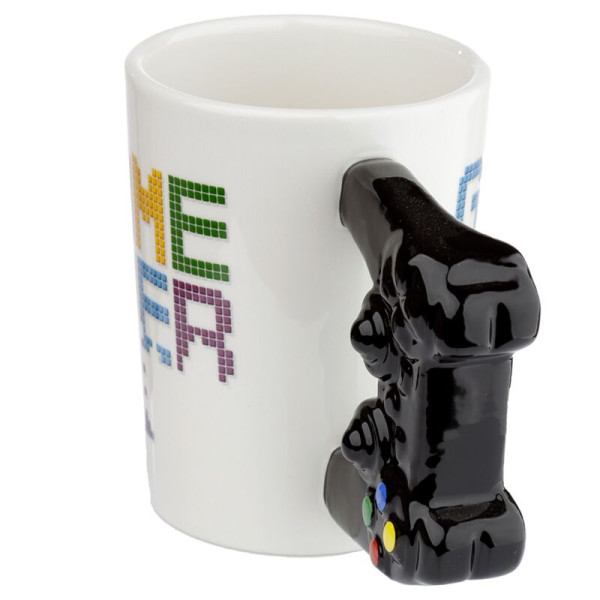 Mug - Tasse - Game Over - Jeux vidéos - Original - Idées cadeaux - Avec anse