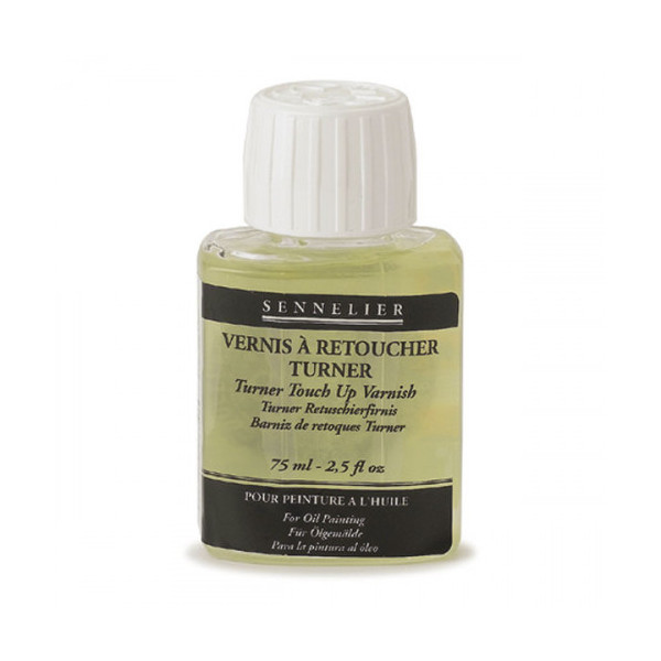 photo-Vernis à retoucher - Turner - Peinture à l'huile - Sennelier - 75ml