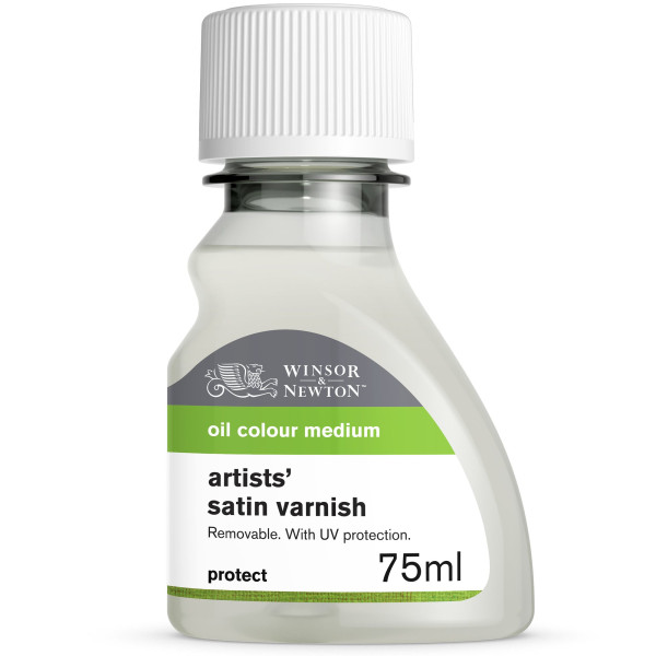 photo-Vernis - Satiné - Transparent - Peinture à l'huile - Winsor et Newton - 75ml