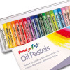 Craies - Pastels à l'huile - Boîte de 25 - Couleurs lumineuses - Pentel Arts