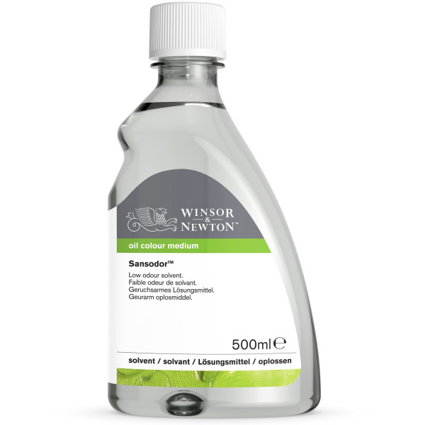 Solvant - Sansodor - Peinture à l'huile - Sans odeur - Winsor et Newton - 500ml