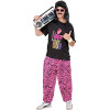 Déguisement - Années 80 - Baggy + Tee-shirt - Adulte - Homme - Taille XXL