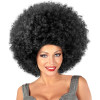photo-Perruque - Coupe afro - Noir - Bouclée - Déguisement - Taille unique - Adulte