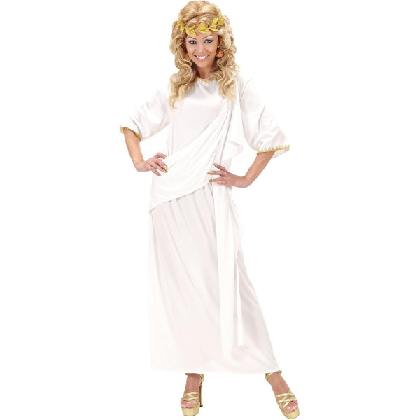 Déguisement - Grec - Dieu - Déesse - Toge - Blanc - Déguisement - Taille XL