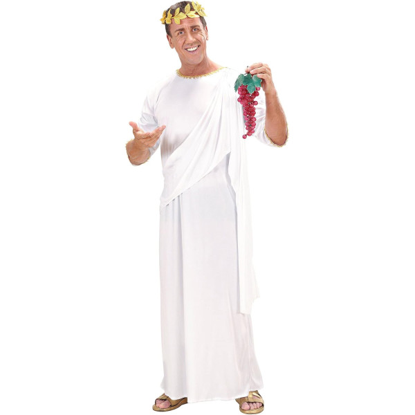 Déguisement - Grec - Dieu - Déesse - Toge - Blanc - Déguisement - Taille XL
