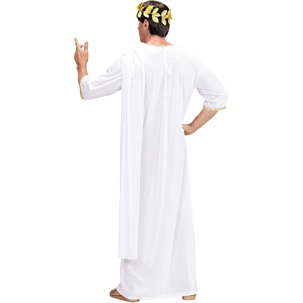 Déguisement - Grec - Dieu - Déesse - Toge - Blanc - Déguisement - Taille XL