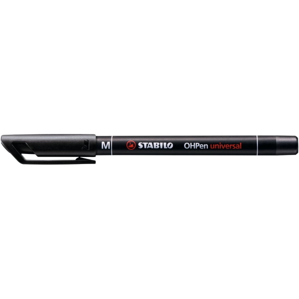 photo - Stylo-feutre - STABILO - OHPen universal - Noir - Pointe fine 1mm
