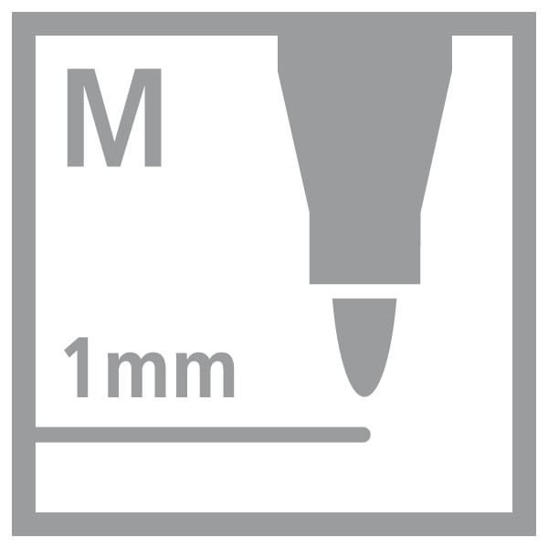 Stylo-feutre - STABILO - OHPen universal - Noir - Pointe fine 1mm