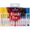 photo-Feutres - Pointe pinceau - 30 couleurs - Aquarellable - Ecoline Brush Pen