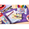 Feutre de dessin STABILO Pen 68 - 18 couleurs - Pointe moyenne - Etui zig-zag