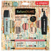 photo-Coffret - 6 surligneurs STABILO BOSS - 6 feutres Pen 68 - 6 stylos-feutres point 88