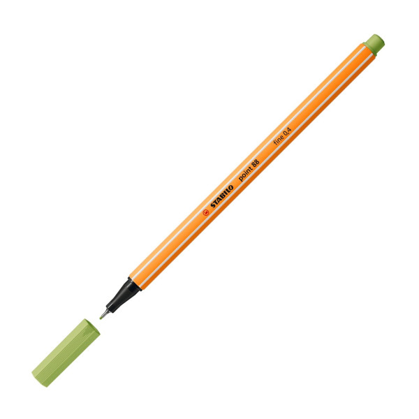 Coffret - 6 surligneurs STABILO BOSS - 6 feutres Pen 68 - 6 stylos-feutres point 88