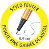 Coffret - 6 surligneurs STABILO BOSS - 6 feutres Pen 68 - 6 stylos-feutres point 88