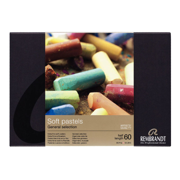 photo-Pastels - Tendre - Extra fin - 60 couleurs - Beaux-arts - Rembrandt