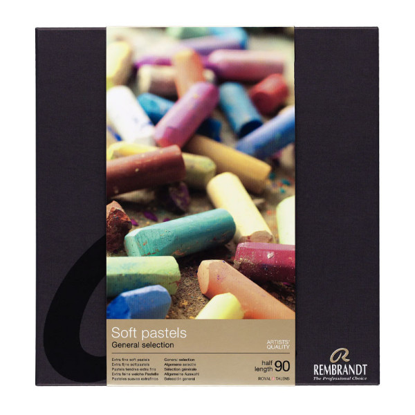 photo-Pastels - Tendre - Extra-fin - 90 couleurs - Demi-pastels - Rembrandt - Sélection générale
