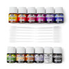 Encre - Aquarelle - Coffret 12 couleurs - Pébéo - Colorex - Essentiels - Pots 20ml