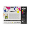 Encre - Aquarelle - Coffret 12 couleurs - Pébéo - Colorex - Essentiels - Pots 20ml