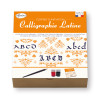 photo-Coffret - Calligraphie - Initiation à la calligraphie latine - Plume + encre + carnet - Aladine