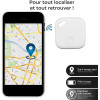 Tracker - Localiseur - Compatible Apple Find Me - Pour valise, clé, vélo, voiture