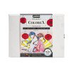 photo-Encre - Aquarelle - Colorex - Pébéo - Coffret Manga - 4 couleurs + marqueurs + accessoires