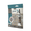 Kit dorure - Argent - Effet relief 3D - Brillant - Feuilles - Mixtion relief - Pébéo