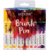 photo-Feutres - Pointe pinceau - 20 couleurs - Aquarellable - Ecoline Brush Pen