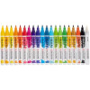Feutres - Pointe pinceau - 20 couleurs - Aquarellable - Ecoline Brush Pen