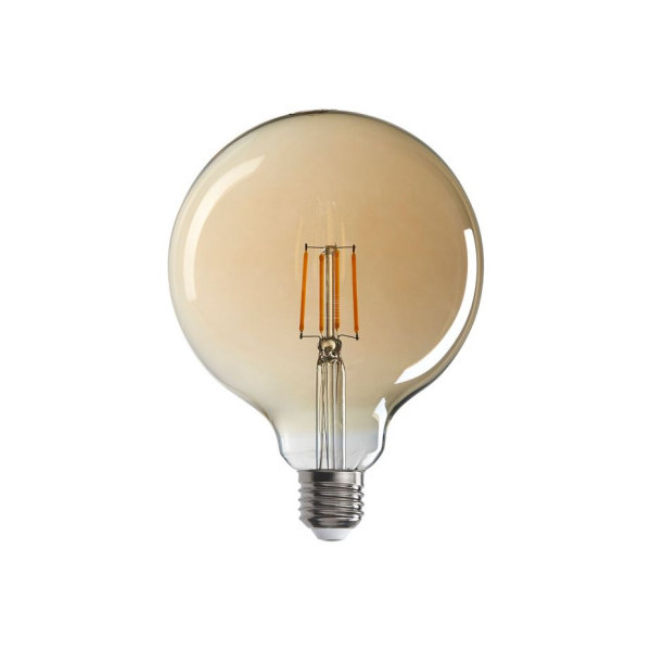 photo-Ampoule - LED - Ambré - Globe - Culot E27 - 4W/37W - Pour lampe - Déco