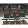 Panneau adhésif - STOP - 30x30cm - Rouge/Blanc - PVC - Signalétique