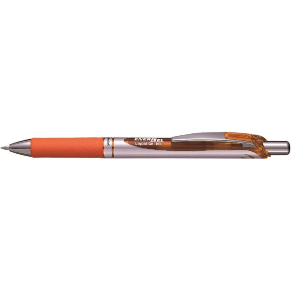 photo-Stylo Energel - Pointe moyenne - 0.7mm - Orange - Pentel