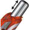 Stylo Energel - Pointe moyenne - 0.7mm - Orange - Pentel