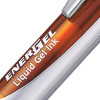 Stylo Energel - Pointe moyenne - 0.7mm - Orange - Pentel