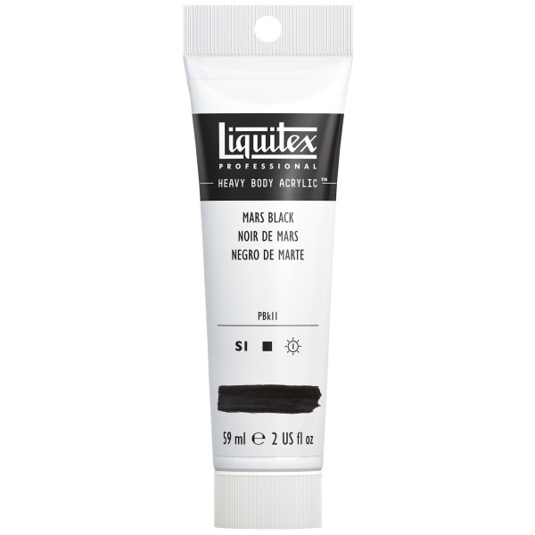 photo-Peinture acrylique - Noir de Mars - 276 - Liquitex - Heavy Body - Tube 59ml
