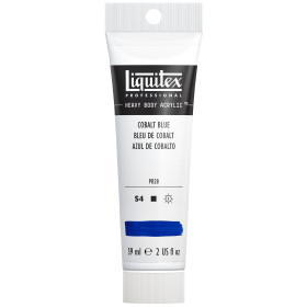 photo-Peinture acrylique - Bleu de Cobalt - 170 - Liquitex - Heavy Body - Tube 59ml