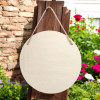 Décoration à suspendre - Rond - Bois - A décorer et personnaliser - 20cm diamètre