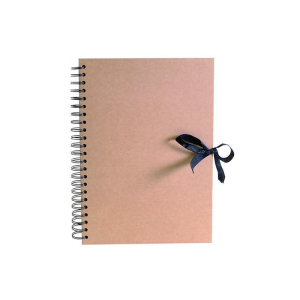 photo-Album à personnaliser - A4 - Couverture rigide kraft - Spirales - 80 pages