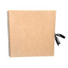photo-Album à personnaliser - 30x30cm - Couverture rigide kraft - Spirales - 80 pages