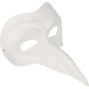 photo-Masque de Venise - Carton - Blanc - A décorer et personnaliser - 20x21x12cm