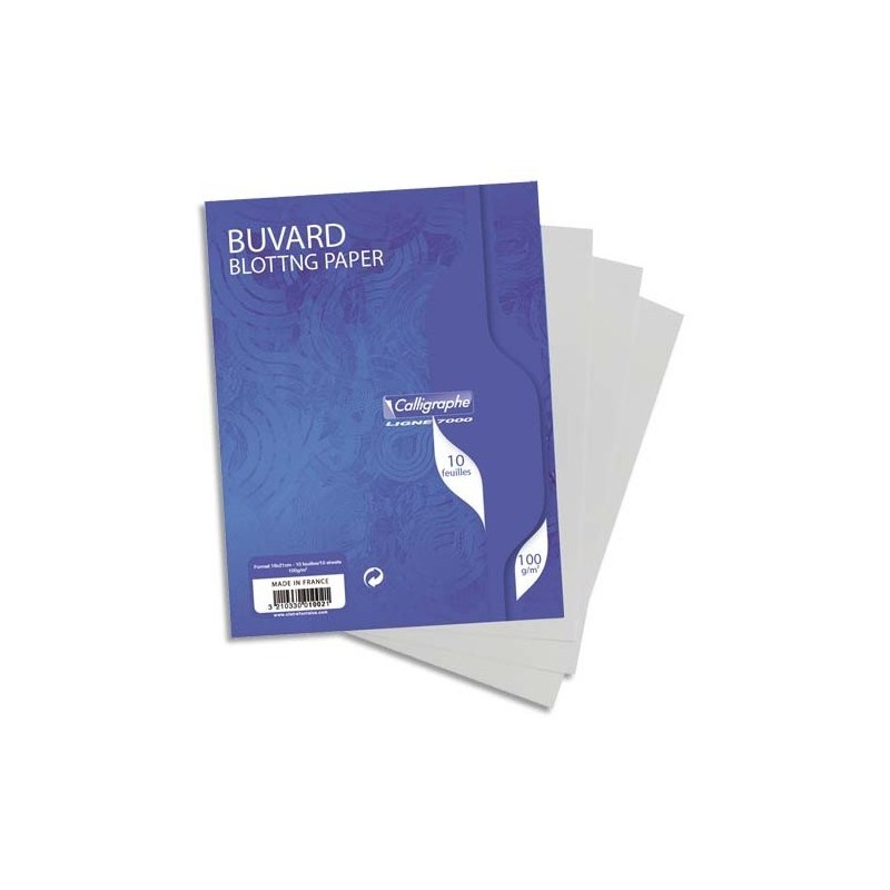 Buvards 10 Feuilles 16X21 100G Clairefontaine 1002C | Surdiscount