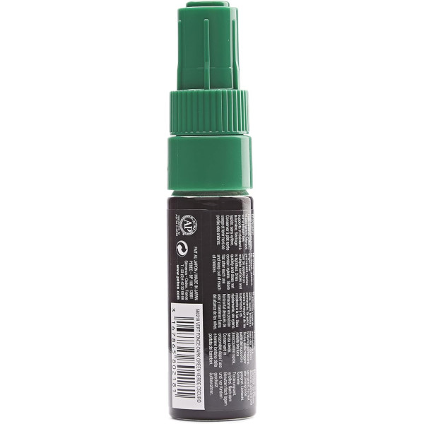 Marqueur - Indélébile - Permanent - Vert foncé - Pointe biseautée - 8mm - Pébéo