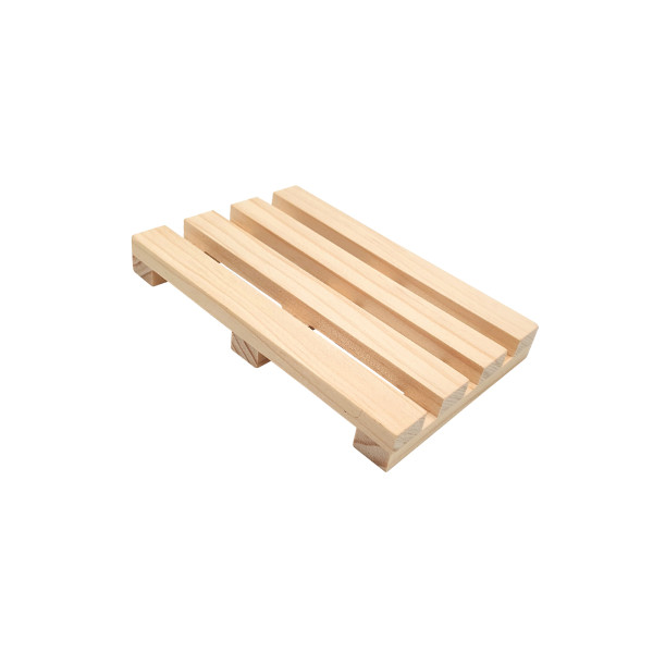 photo-Mini palette - Bois - A décorer et personnaliser - 12x8x1,4cm - Loisirs créatifs