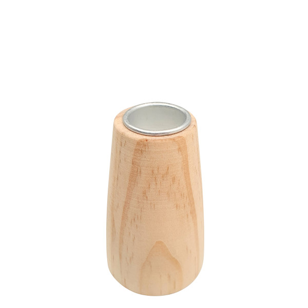 photo-Bougeoir - Bois - A décorer et personnaliser - 5cm diamètre - 8cm hauteur