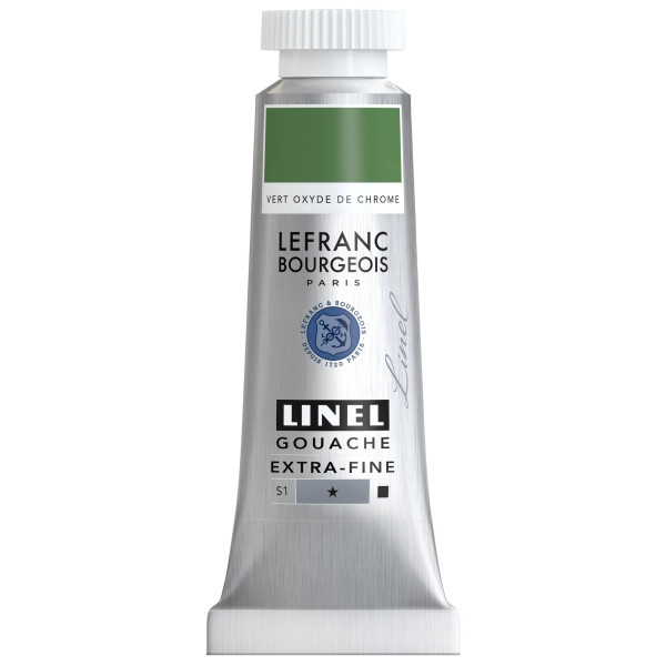 photo-Gouache - Extra-fine - Vert oxyde chrome - 542 - Lefranc Bourgeois - Linel - 14ml