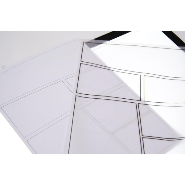 Bloc - Dessin - Manga - A5 - Spécial marqueurs - 300g - 25 feuilles - 6 planches calques incluses