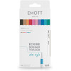 photo-Feutres - Dessin - Ecriture - Coloriage - 10 couleurs pastel - Pointe fine - EMOTT