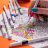 Feutres - Dessin - Ecriture - Coloriage - 10 couleurs pastel - Pointe fine - EMOTT
