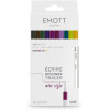 photo-Feutres - Dessin - Ecriture - Coloriage - 10 couleurs tons calmes - Pointe fine - EMOTT