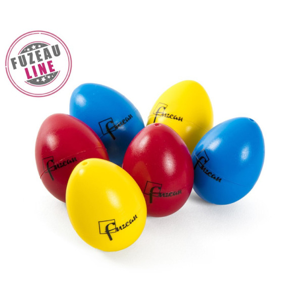 photo-Œufs sonores - Maracas - Instrument de musique - Lot de 3 paires - Enfant