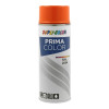 photo-Bombe de peinture acrylique - Orange pure - RAL 2004 - Brillant - Tous supports - Prima Color - 400ml