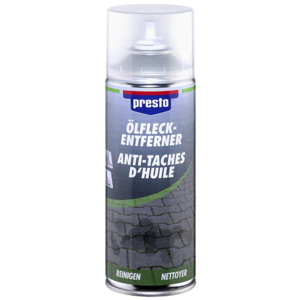 photo-Spray détachant - Anti tâches d'huile - Pour les sols - Béton - Céramique - 400ml - Presto